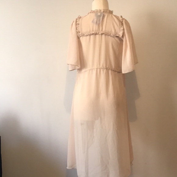 SHEER CHIFFON DRESS - Picture 3 of 3